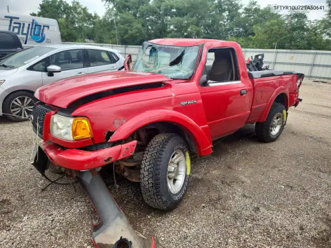 2002 Ford Ranger VIN 1FTYR10U72TA50641 фото 1