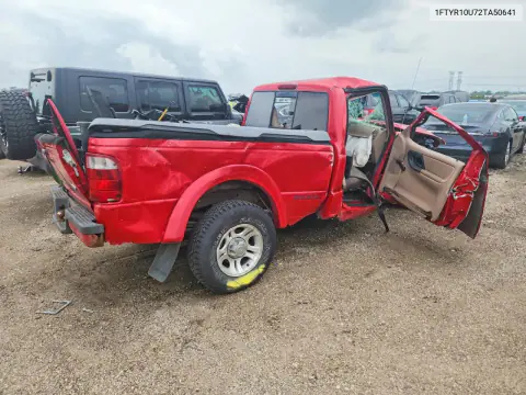 2002 Ford Ranger VIN 1FTYR10U72TA50641 фото 3