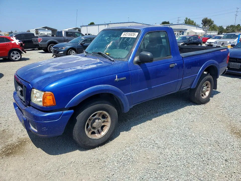2004 FORD RANGER VIN 1FTYR10U64PB17581 фото 1