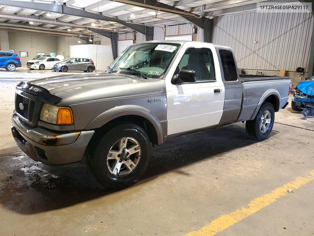 2005 Ford Ranger Super Cab VIN 1FTZR45E05PA29117 фото 1