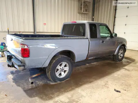 2005 Ford Ranger Super Cab VIN 1FTZR45E05PA29117 фото 3