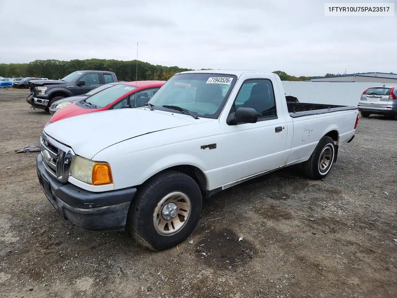 2005 Ford Ranger VIN 1FTYR10U75PA23517 фото 1