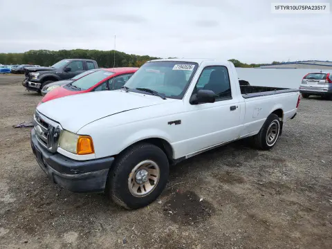 1FTYR10U75PA23517 — 2005 Ford Ranger, Механические повреждения, фото до ремонта