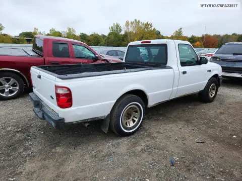 2005 Ford Ranger VIN 1FTYR10U75PA23517 фото 3