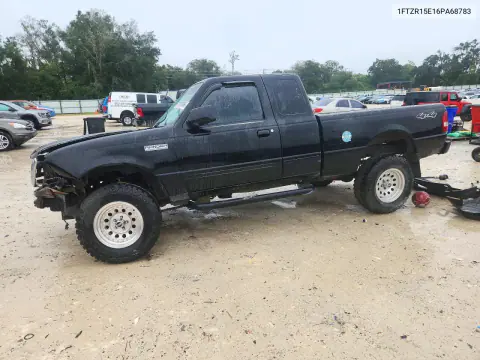 1FTZR15E16PA68783 — 2006 Ford Ranger, Передняя часть, фото до ремонта