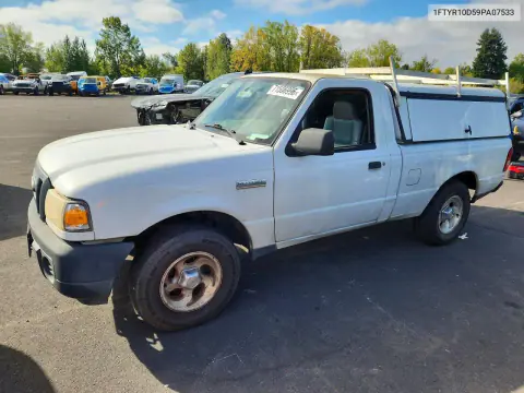 2009 Ford Ranger VIN 1FTYR10D59PA07533 фото 1