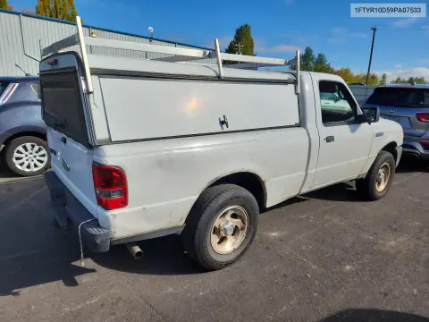 2009 Ford Ranger VIN 1FTYR10D59PA07533 фото 3