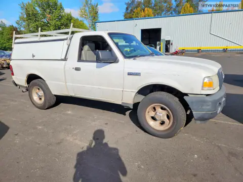 2009 Ford Ranger VIN 1FTYR10D59PA07533 фото 4