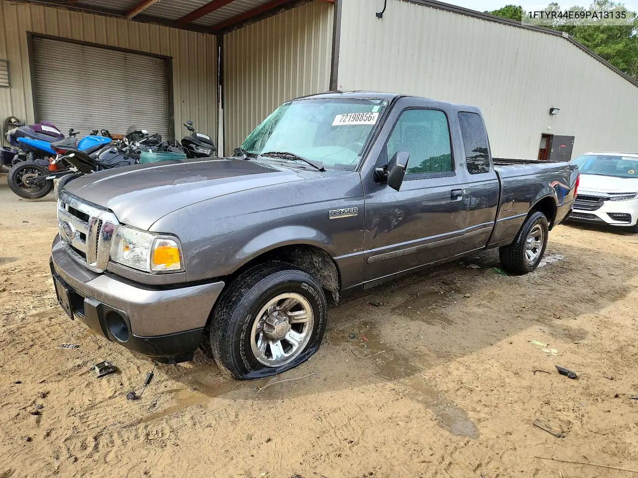 2009 Ford Ranger Super Cab VIN 1FTYR44E69PA13135 фото 1