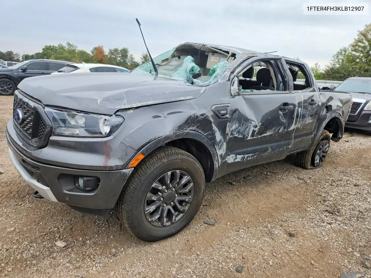2019 Ford Ranger Xl VIN 1FTER4FH3KLB12907 фото 1