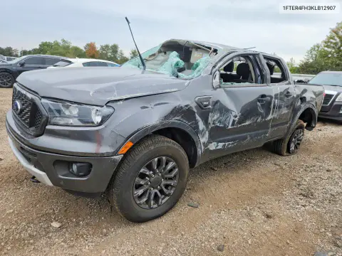 1FTER4FH3KLB12907 — 2019 Ford Ranger, Повреждения со всех сторон, фото до ремонта