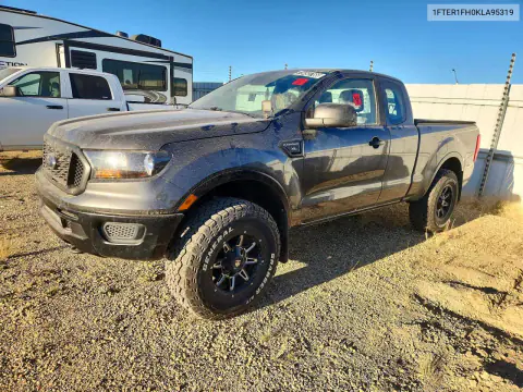 1FTER1FH0KLA95319 — 2019 Ford Ranger, Естественный износ, фото до ремонта