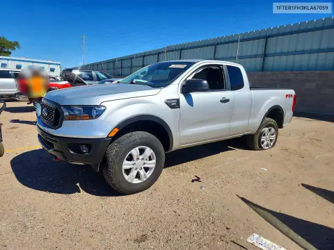 1FTER1FH3KLA67059 — 2019 Ford Ranger, Сторона, фото до ремонта