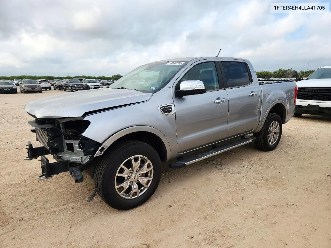 1FTER4EH4LLA41705 Ford Ranger 2020 — повреждение Передняя часть, фото до ремонта