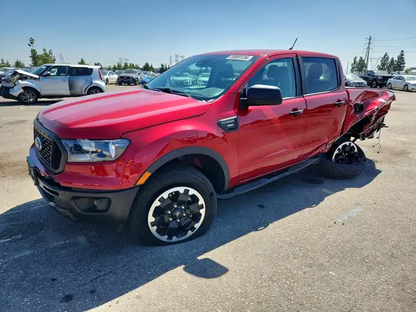 1FTER4EH9MLD34520 — 2021 Ford Ranger, Задняя часть (Rear End), фото до ремонта