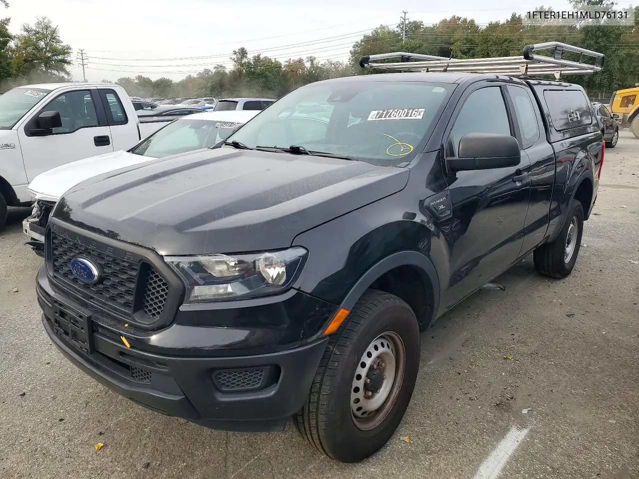 1FTER1EH1MLD76131 Ford Ranger 2021 — повреждение Передняя часть, фото до ремонта