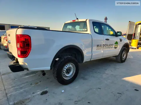 2022 Ford Ranger Xl VIN 1FTER1EH0NLD38536 фото 3