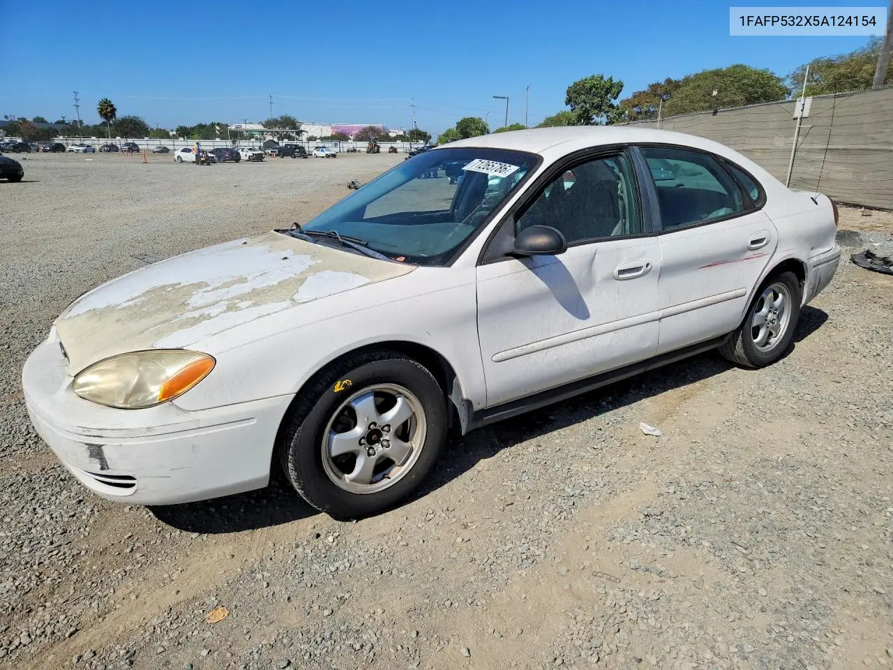 2005 Ford Taurus Se VIN 1FAFP532X5A124154 фото 1