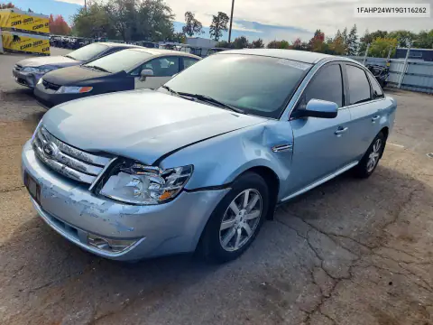 1FAHP24W19G116262 — 2009 Ford Taurus, Передняя часть, фото до ремонта
