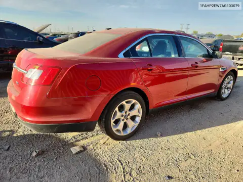 1FAHP2EW7AG103079 — 2010 Ford Taurus, фото 3 с аукциона Copart, Верхняя часть / Крыша