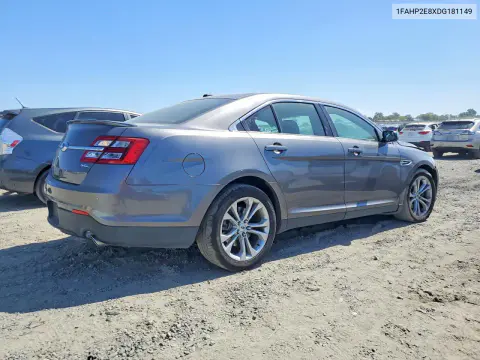 2013 Ford Taurus Sel VIN 1FAHP2E8XDG181149 фото 3