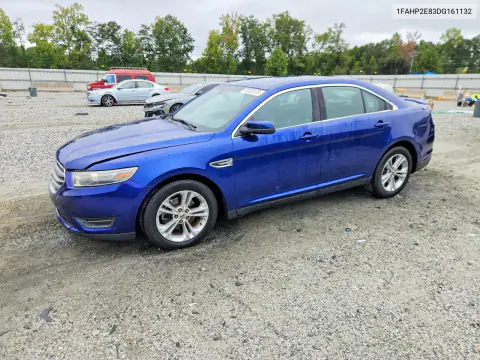 1FAHP2E83DG161132 — 2013 Ford Taurus, Задняя часть, фото до ремонта