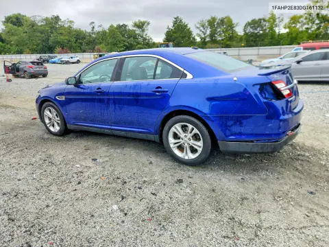 2013 Ford Taurus Sel VIN 1FAHP2E83DG161132 фото 2