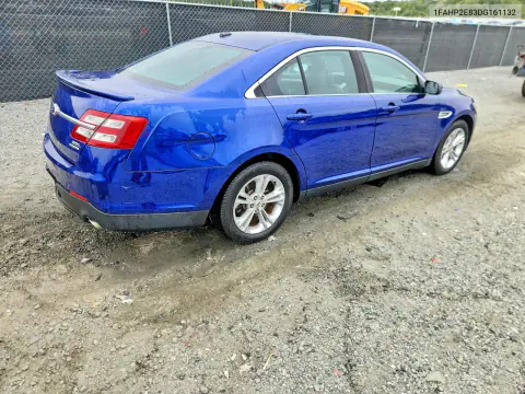 2013 Ford Taurus Sel VIN 1FAHP2E83DG161132 фото 3