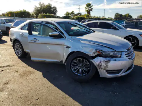 2014 Ford Taurus Limited VIN 1FAHP2F82EG104596 фото 4