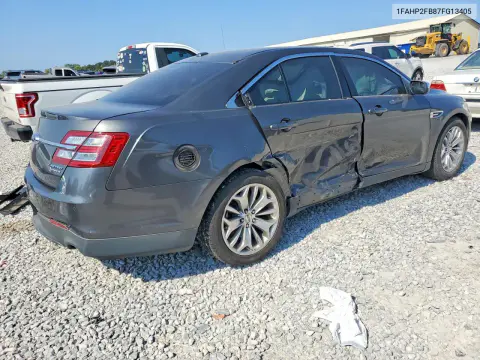 2015 Ford Taurus Limited VIN 1FAHP2F87FG134050 фото 3