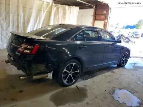 2015 Ford Taurus Sho VIN 1FAHP2KT2FG151185 фото 3