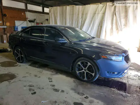 2015 Ford Taurus Sho VIN 1FAHP2KT2FG151185 фото 4