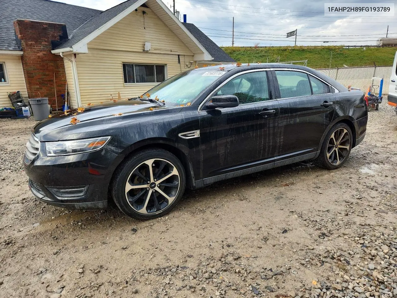 1FAHP2H89FG193789 Ford Taurus 2015 — повреждение Задняя часть, фото до ремонта