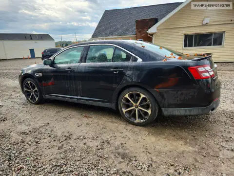 1FAHP2H89FG193789 — 2015 Ford Taurus, фото 2 с аукциона Copart, Задняя часть