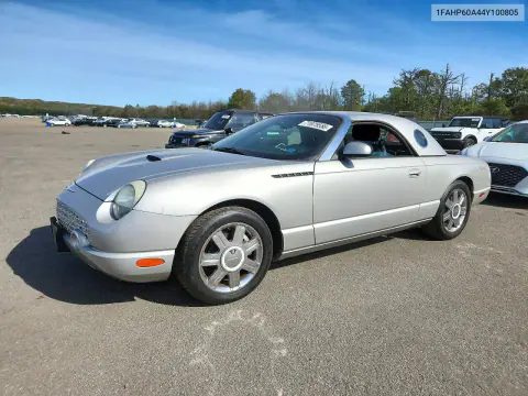1FAHP60A44Y100805 — 2004 Ford Thunderbird, Мелкие вмятины и царапины, фото до ремонта