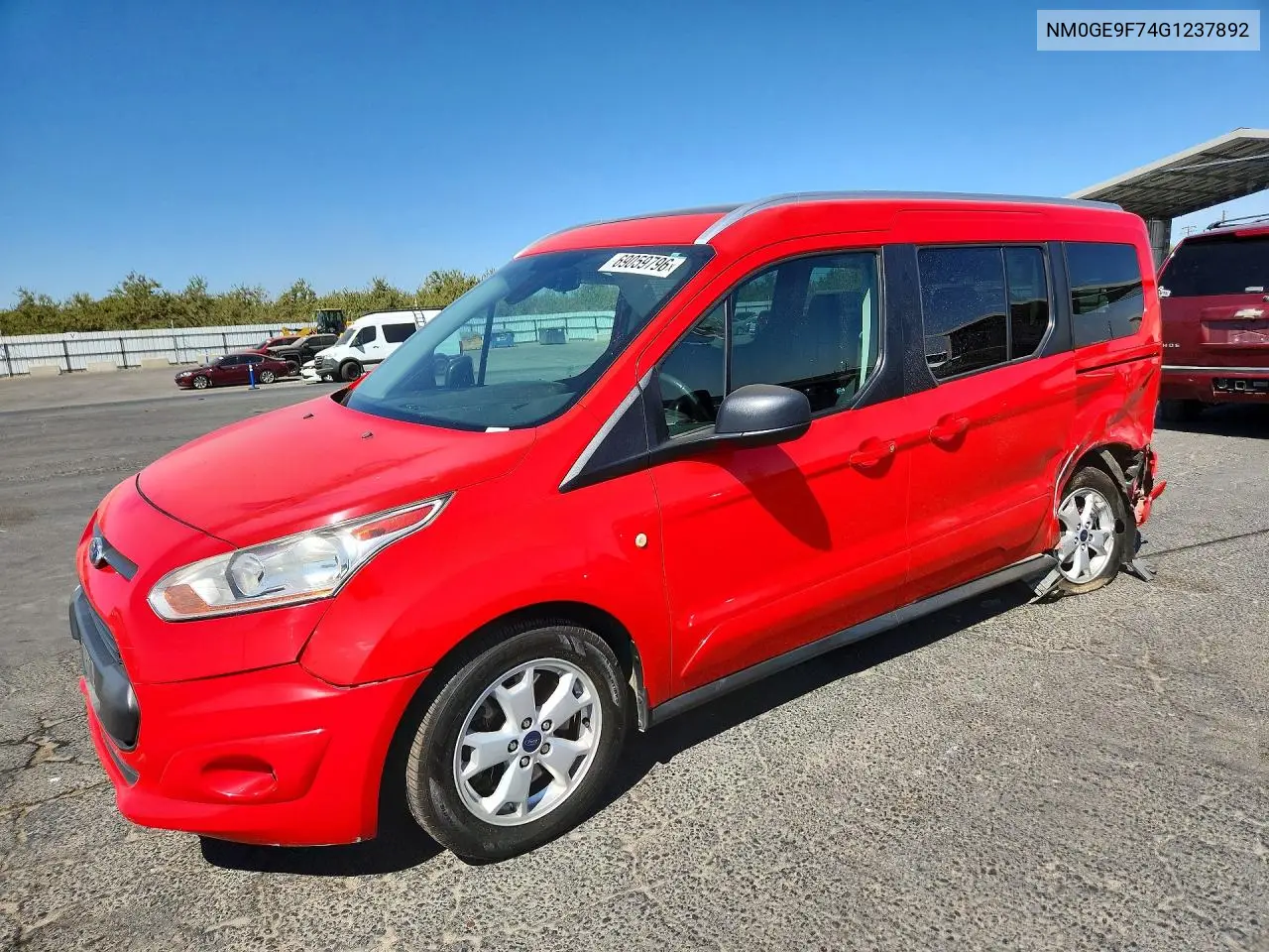 2016 Ford Transit Connect Xlt VIN NM0GE9F74G1237892 фото 1