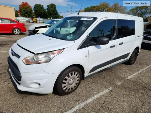 NM0LS7F78H1319511 — 2017 Ford Transit Connect, Сторона, фото до ремонта
