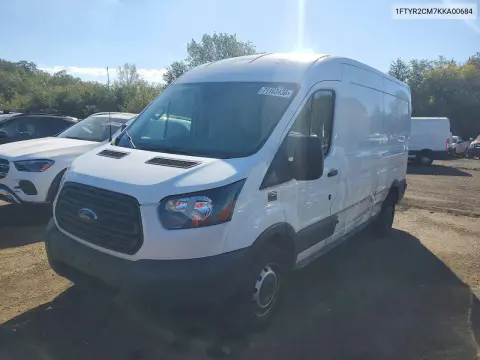 1FTYR2CM7KKA00684 — 2019 Ford Transit, Сторона, фото до ремонта