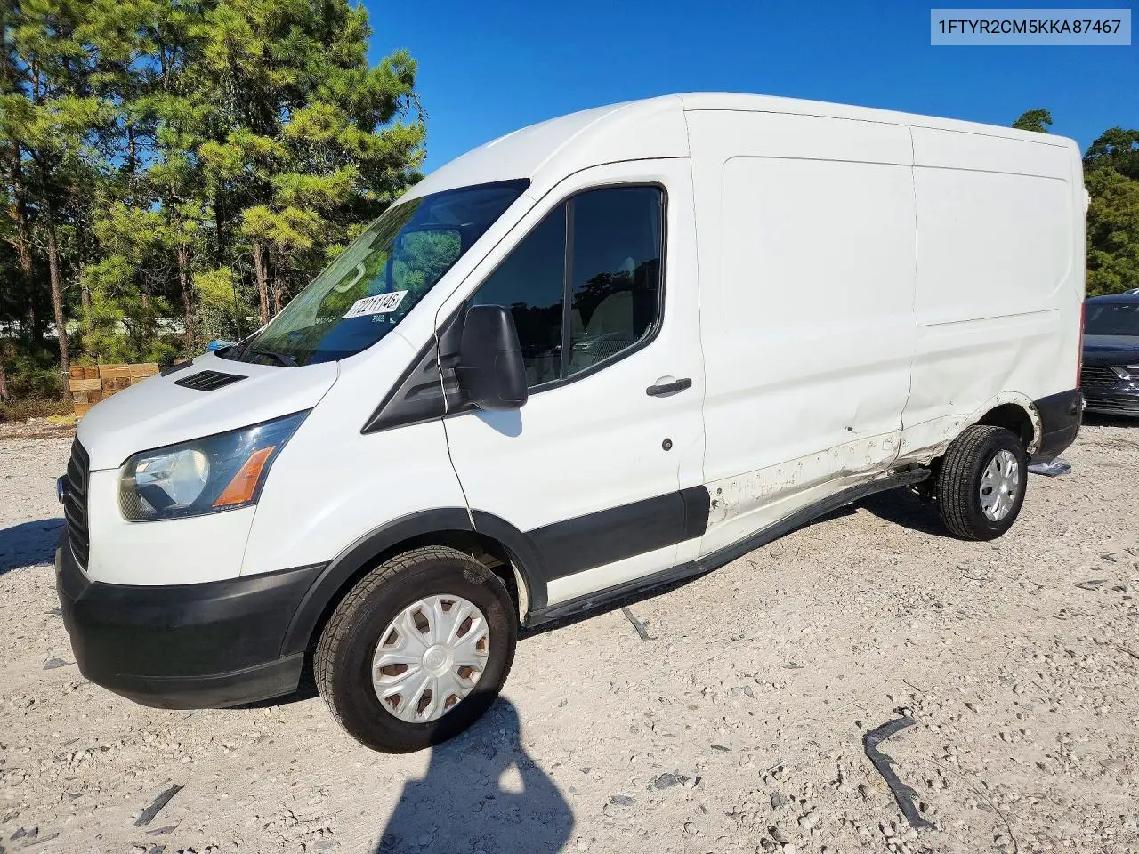 2019 Ford Transit T-250 VIN 1FTYR2CM5KKA87467 фото 1
