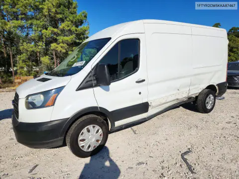 1FTYR2CM5KKA87467 — 2019 Ford Transit, Задняя часть, фото до ремонта