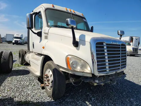 1FUBGED56FLGL0454 — 2015 Freightliner Cascadia, Передняя часть (Front End), фото до ремонта