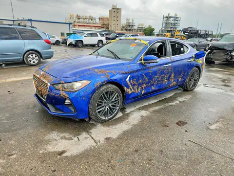 KMTG64LAXKU036543 — 2019 Genesis G70, Подтопление (Water/Flood), фото до ремонта