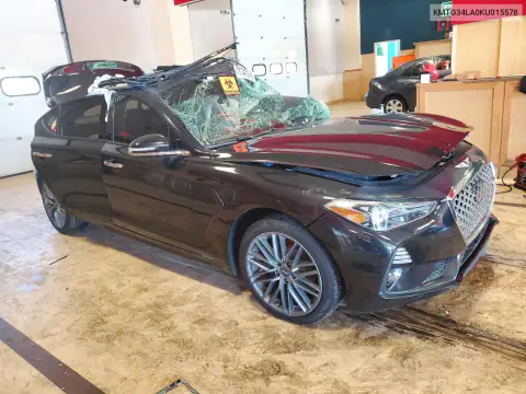 KMTG34LA0KU015578 — 2019 Genesis G70, фото 4 с аукциона Copart 15.10.2026, Сторона