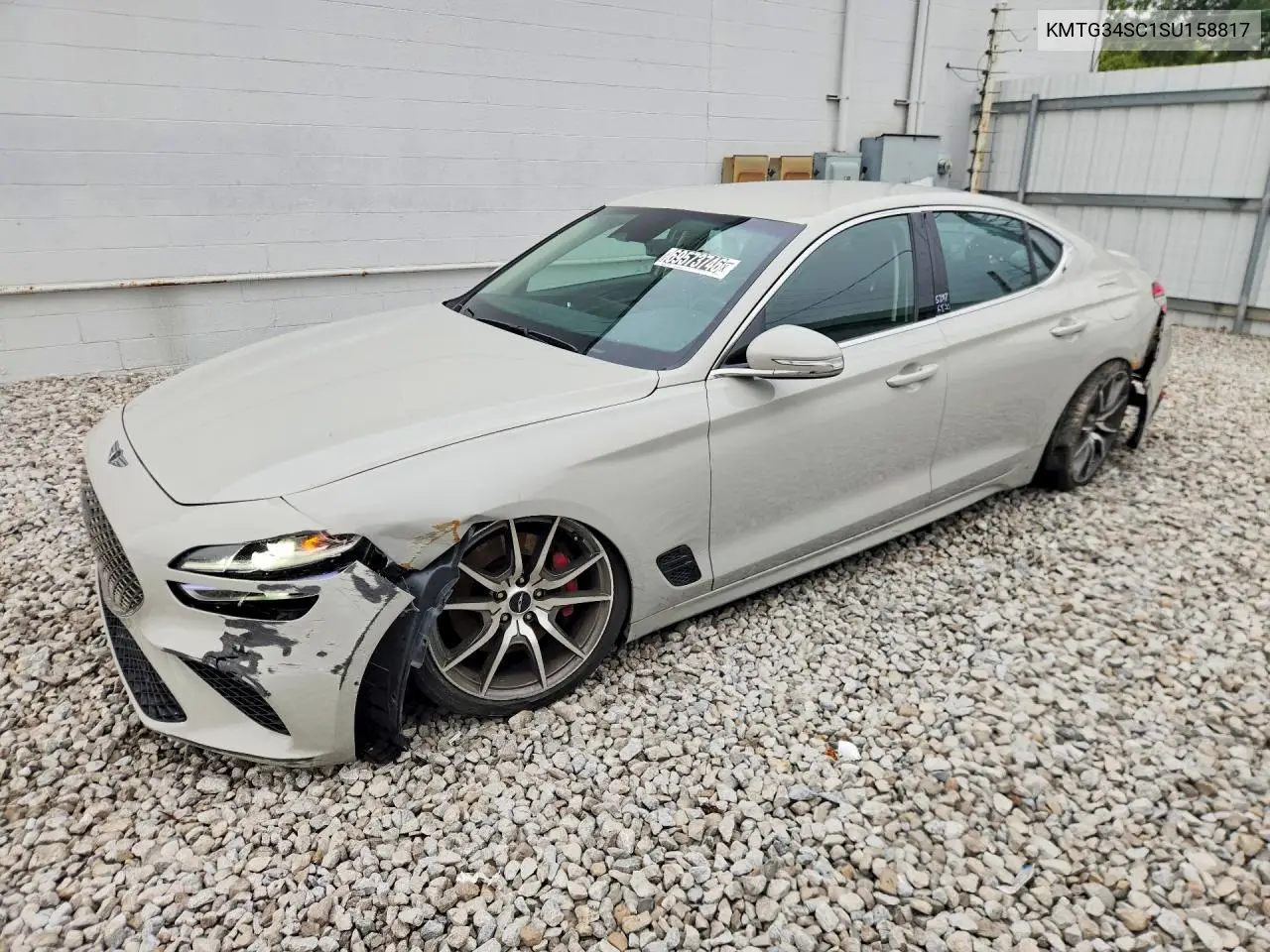 2025 Genesis G70 2.5T Standard VIN KMTG34SC1SU158817 фото 1