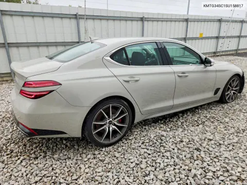 2025 Genesis G70 2.5T Standard VIN KMTG34SC1SU158817 фото 3