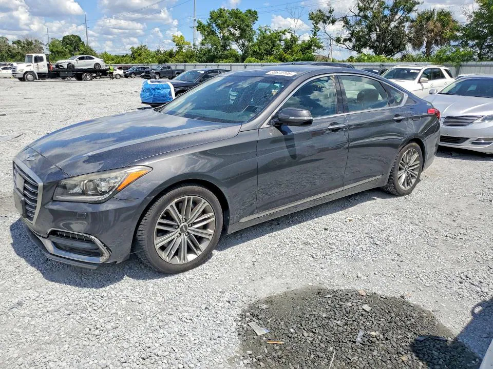 2018 GENESIS G80 VIN KMHGN4JE0JU235442 фото 1