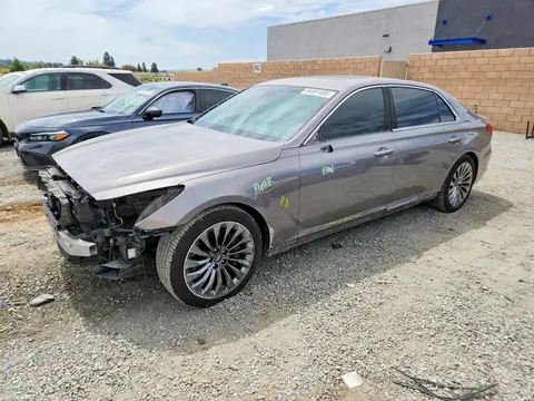 KMHG54JH0JU044632 — 2018 Genesis G90, Передняя часть (Front End), фото до ремонта