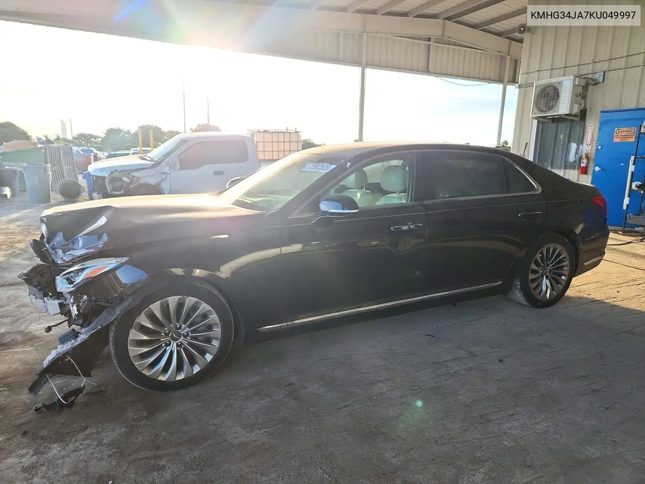 2019 Genesis G90 Premium VIN KMHG34JA7KU049997 фото 1