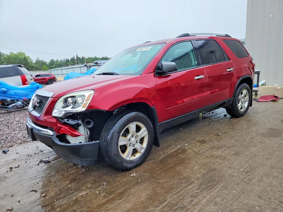 2011 GMC ACADIA VIN 1GKKRPED3BJ347116 фото 1
