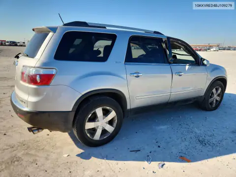 2011 GMC Acadia Slt-1 VIN 1GKKVRED4BJ109279 фото 3